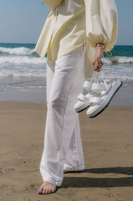 RELAXED LINEN PANTS