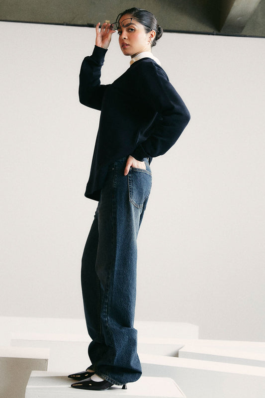 LONG  SWEATSHIRT - PIMA TERRY