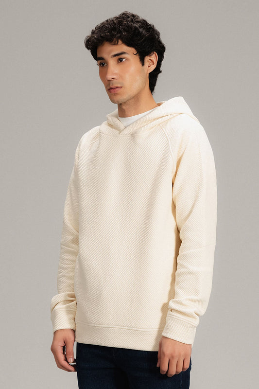 TEXTURED HOODIE