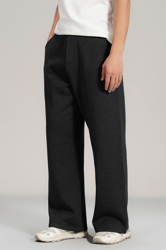 WIDE LEG PANT- PIMA FLEECE