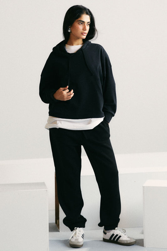 PULL OVER HOODIE - FLEECE