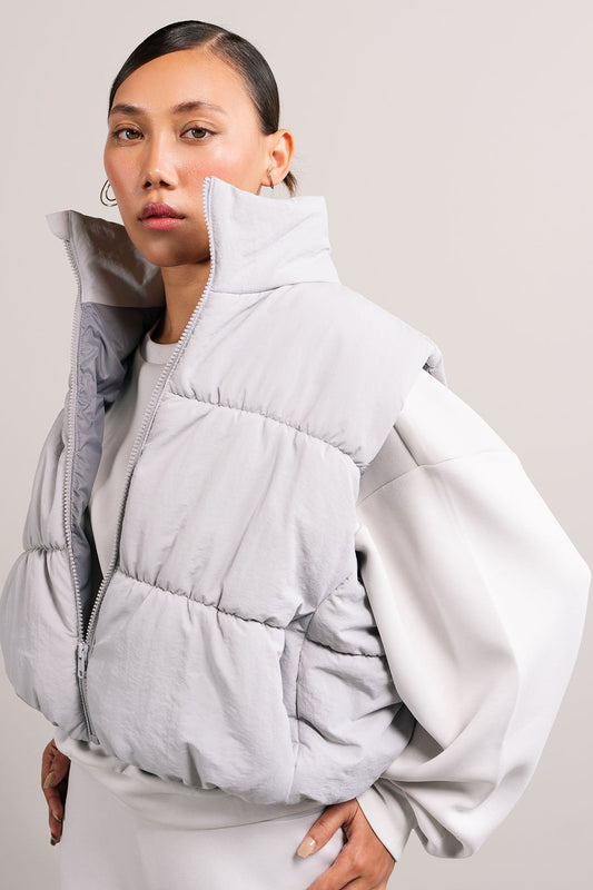 CROPPED PUFFER JACKET