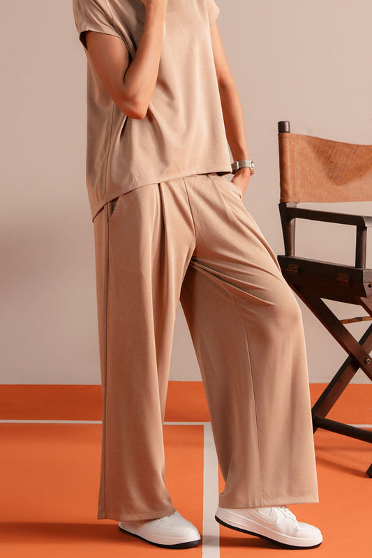 WIDE-LEG LOUNGE PANTS - CLOUDLUX