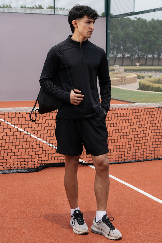 MEN TRAIN QUARTER ZIPPER
