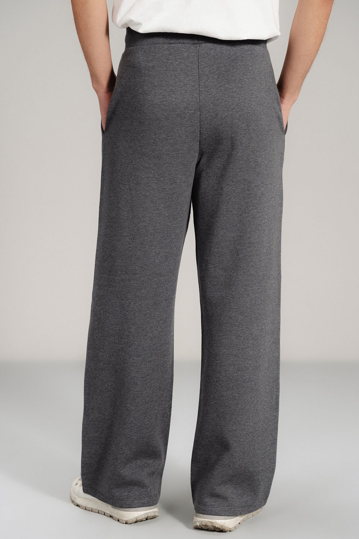 WIDE LEG PANT- PIMA FLEECE