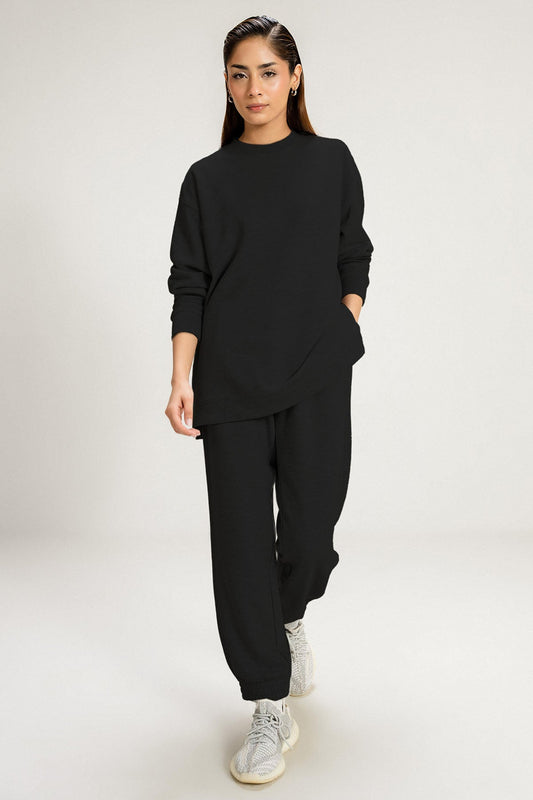 LONG SWEATSHIRT - PIMA TERRY