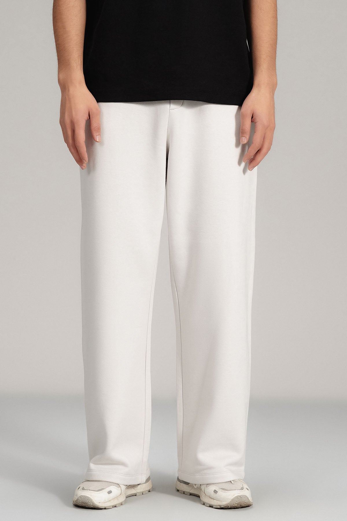WIDE LEG PANT- PIMA FLEECE