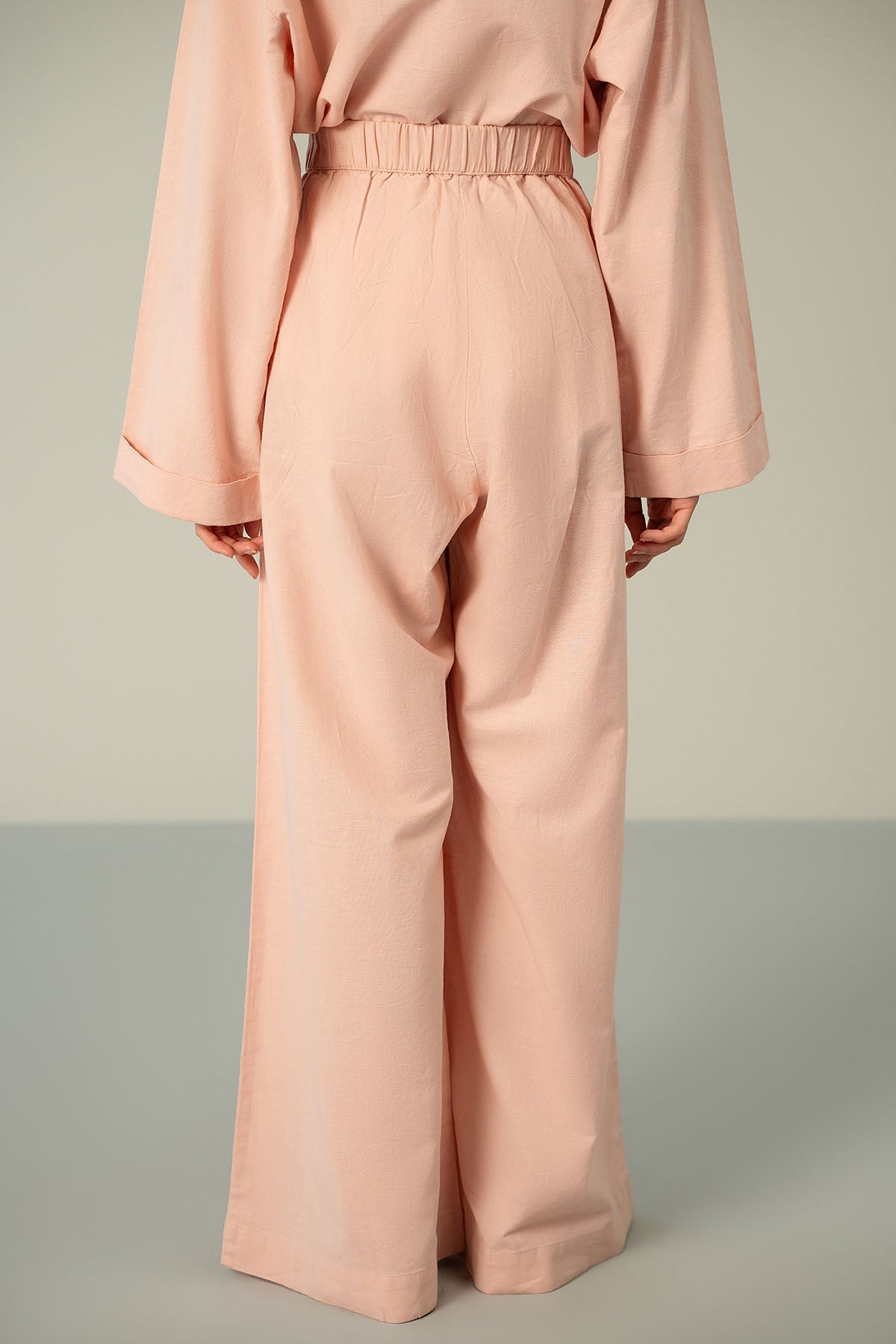 LINEN PALAZZO PANTS