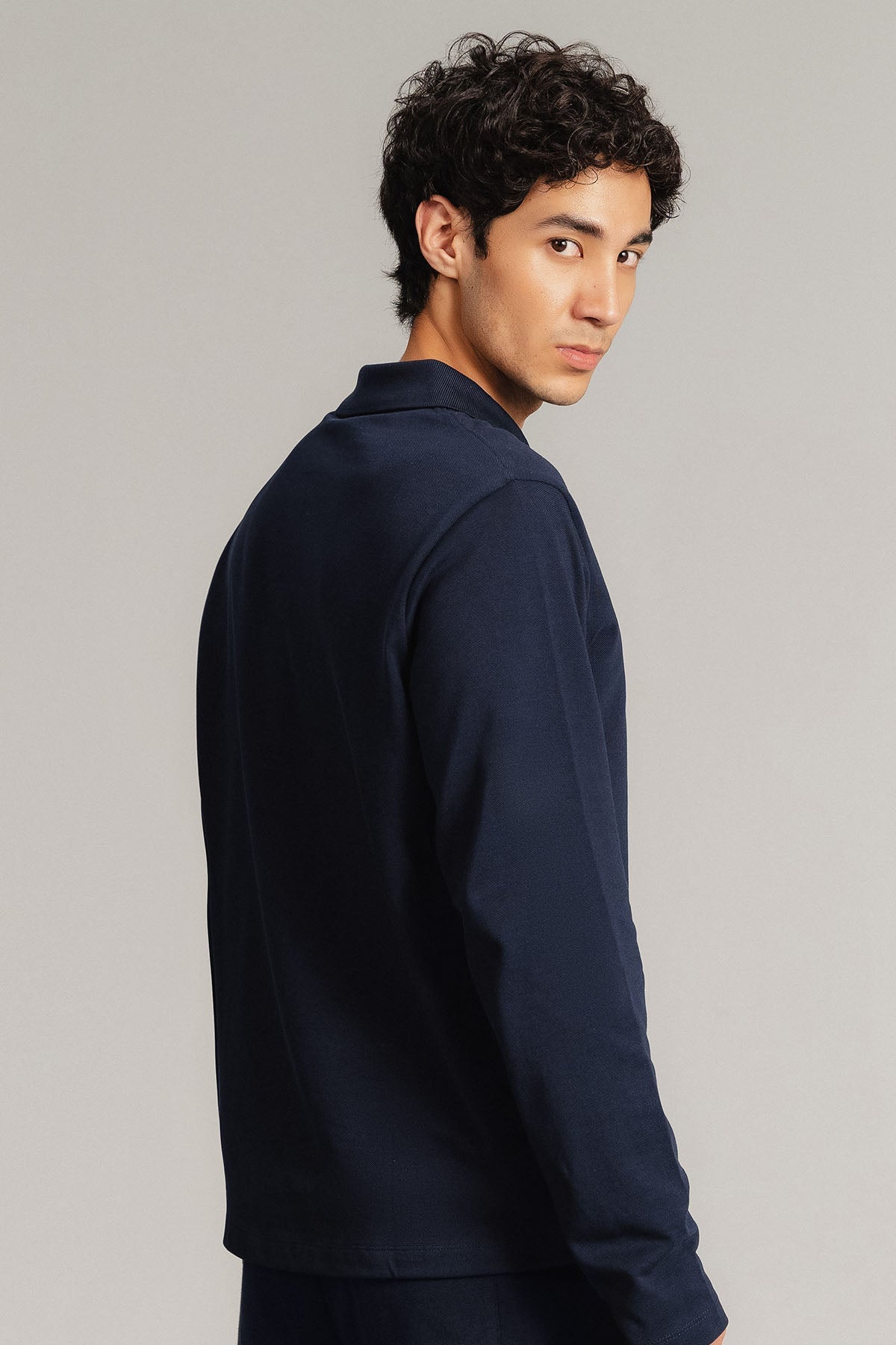 FULL SLEEVE SUPIMA POLO T-SHIRT