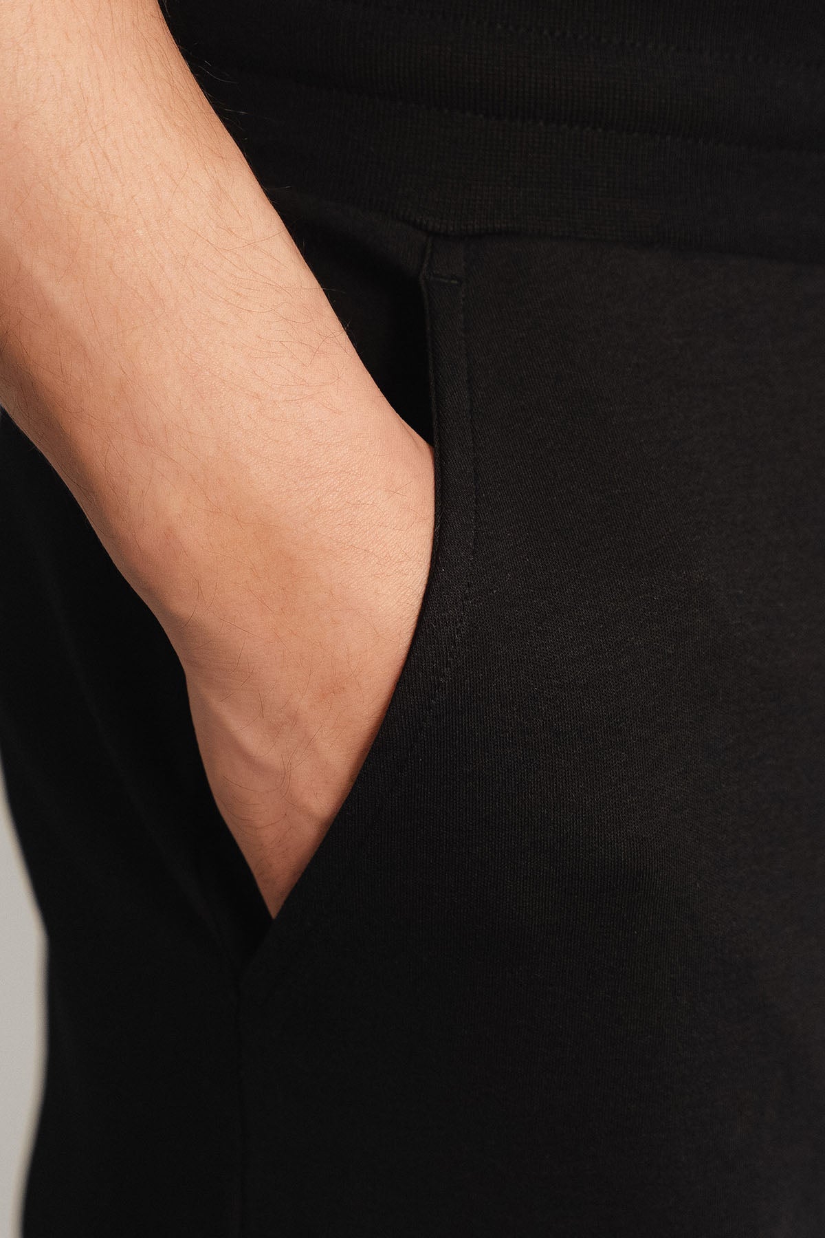 WIDE SWEATPANTS - DOUBLE KNIT MEN LIGHT