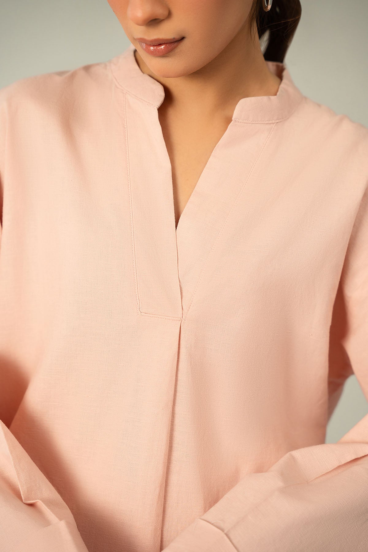 LINEN BLOUSE