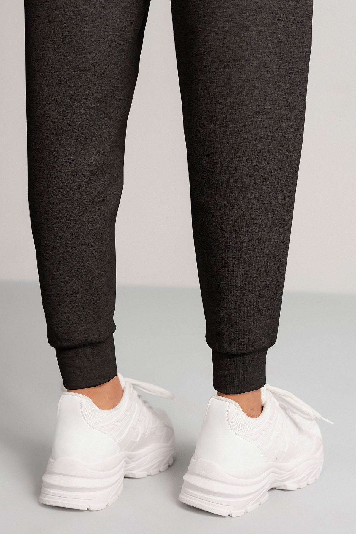 CUFFED ANKLE JOGGER PANTS - FRENCH TERRY