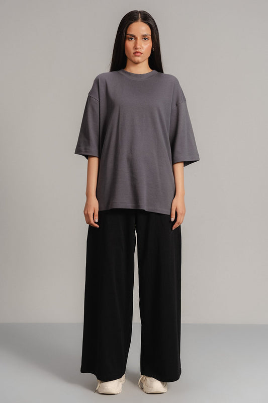 OVERSIZED INTERLOCK TEE