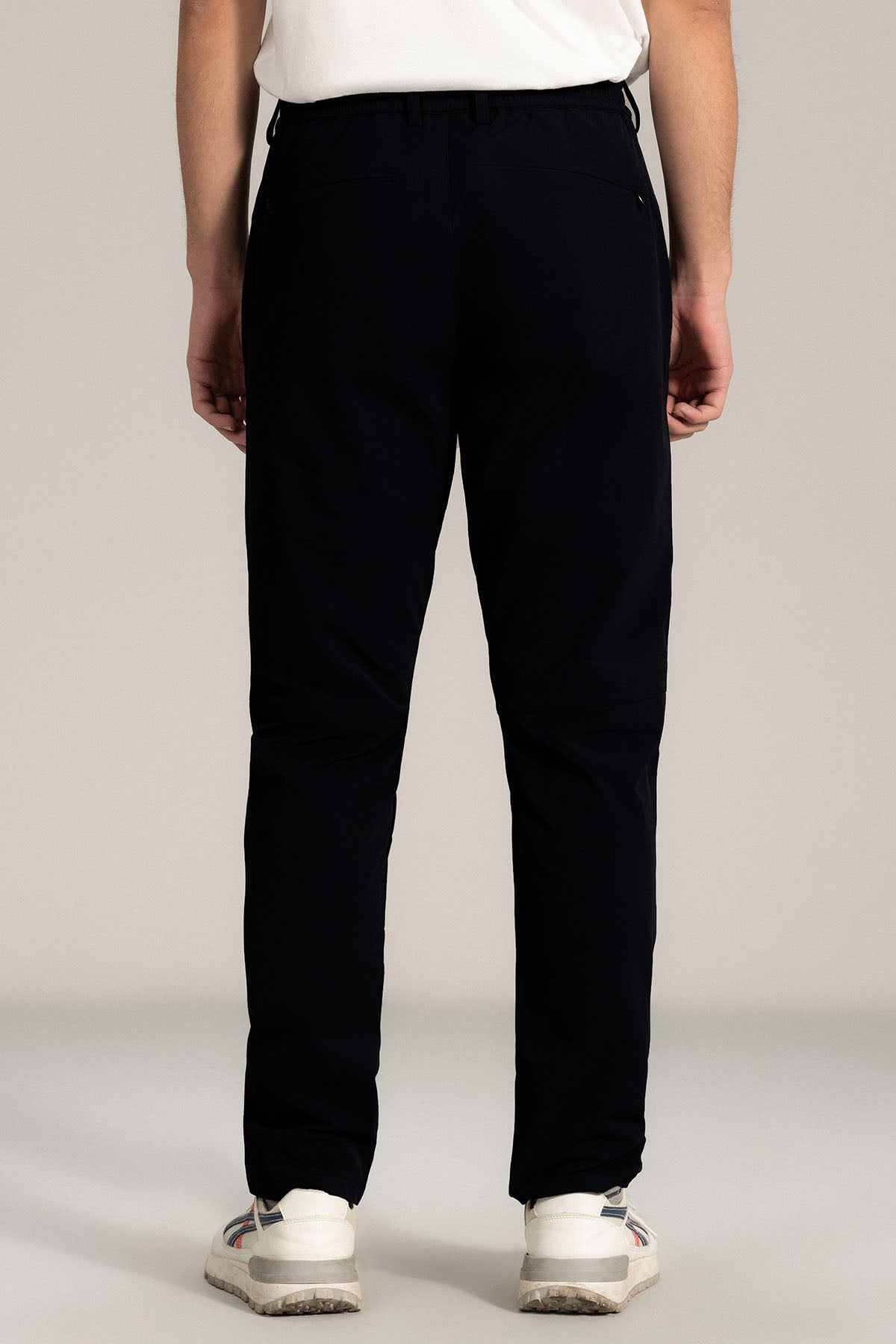 TECH PANT WITH ELASTICATED WAISTBAND