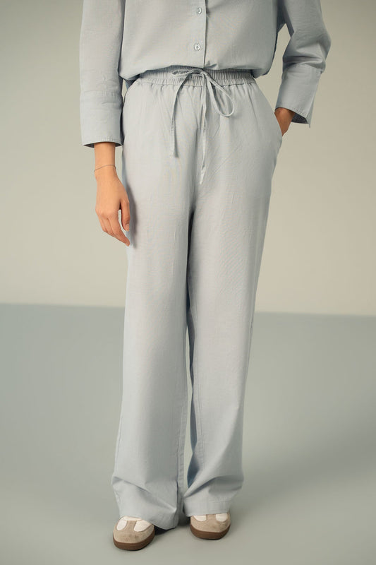 RELAXED LINEN PANTS