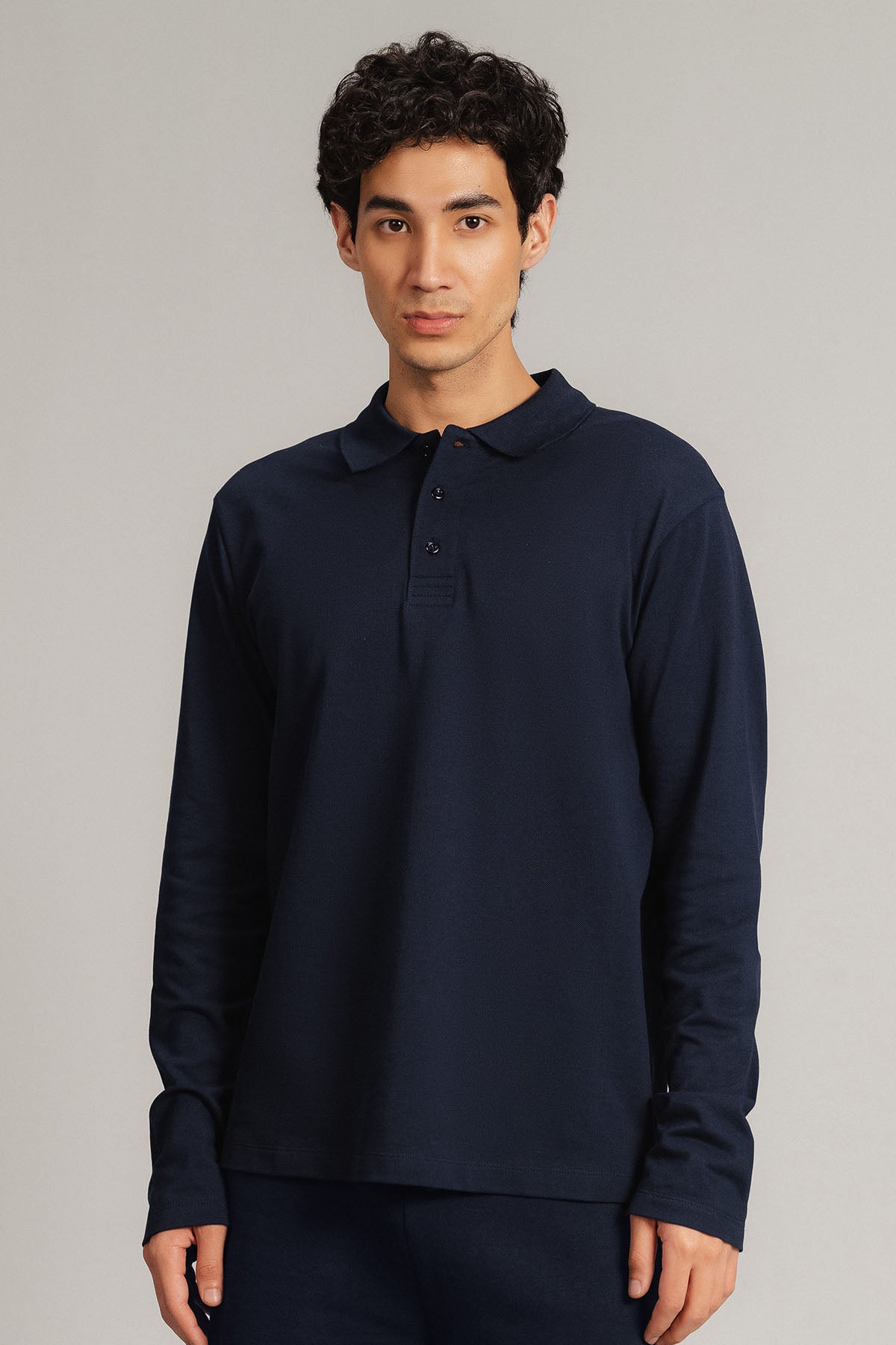 FULL SLEEVE SUPIMA POLO T-SHIRT
