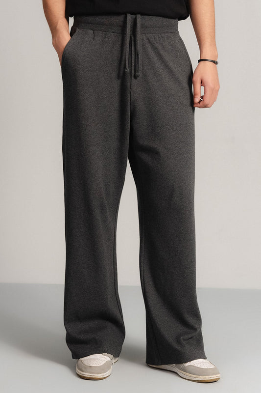 WIDE SWEATPANTS - DOUBLE KNIT MEN LIGHT