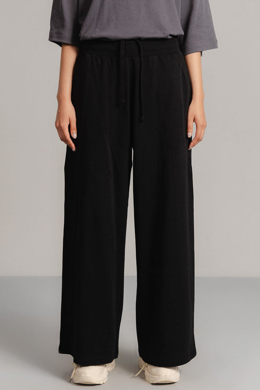 MOVE WIDE TROUSERS-DOUBLE KNIT LIGHT