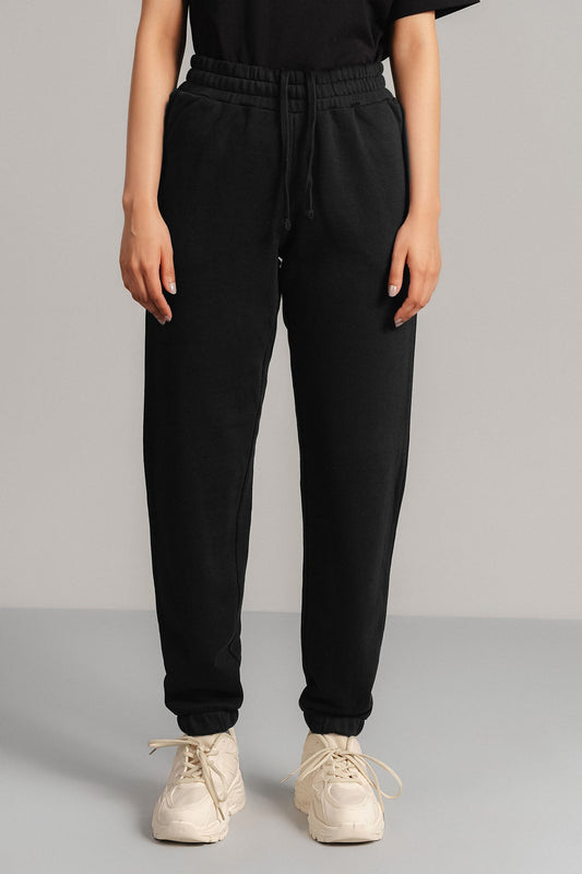 BASIC CROPPED JOGGERS-FRENCH TERRY