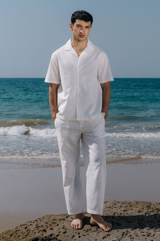 LINEN RESORT SHIRT