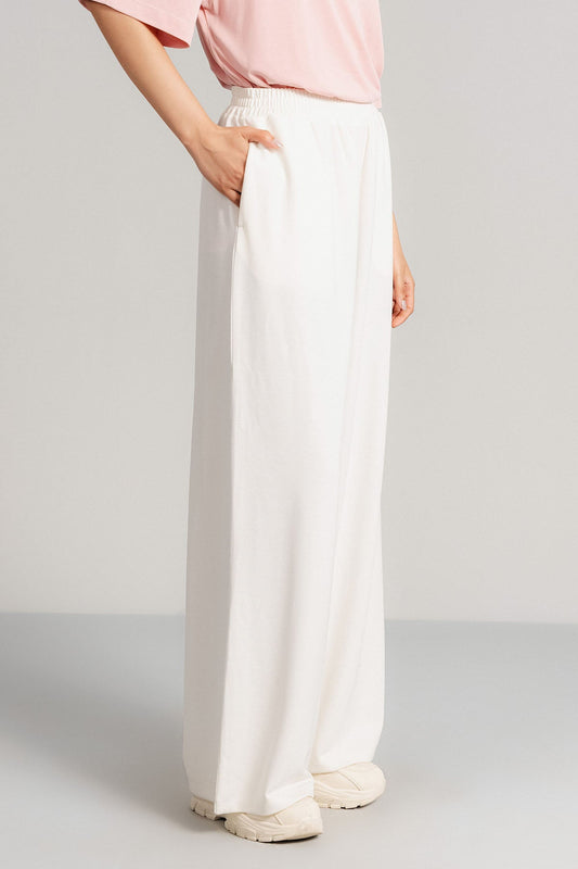 WIDE LEG RELAXED PANTS CLOUDLUX LIGHT
