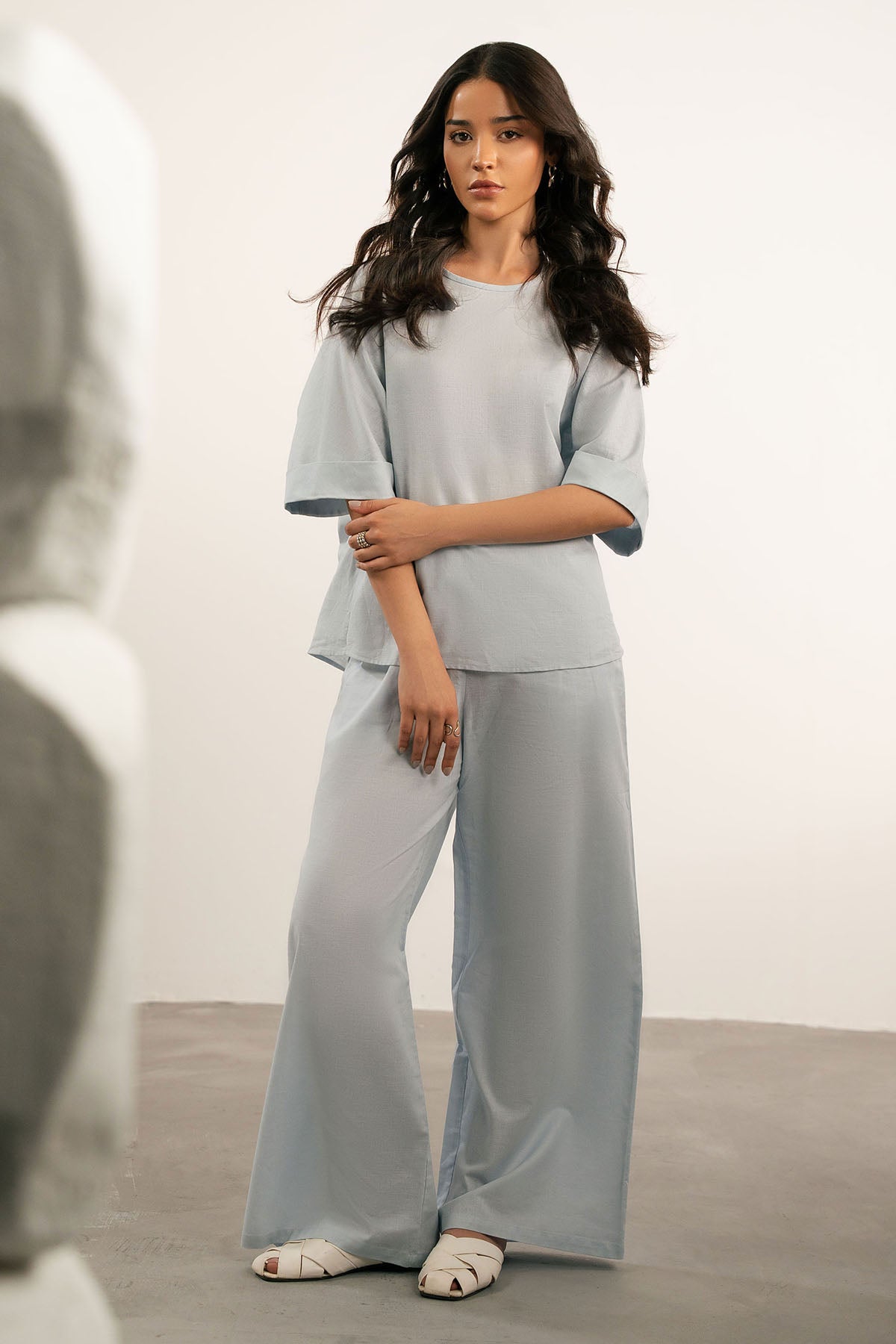 RELAXED LINEN TOP