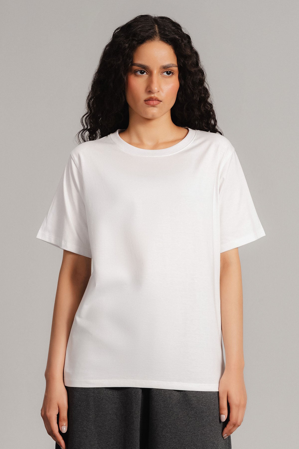 T-SHIRT CREW NECK SUPIMA COTTON