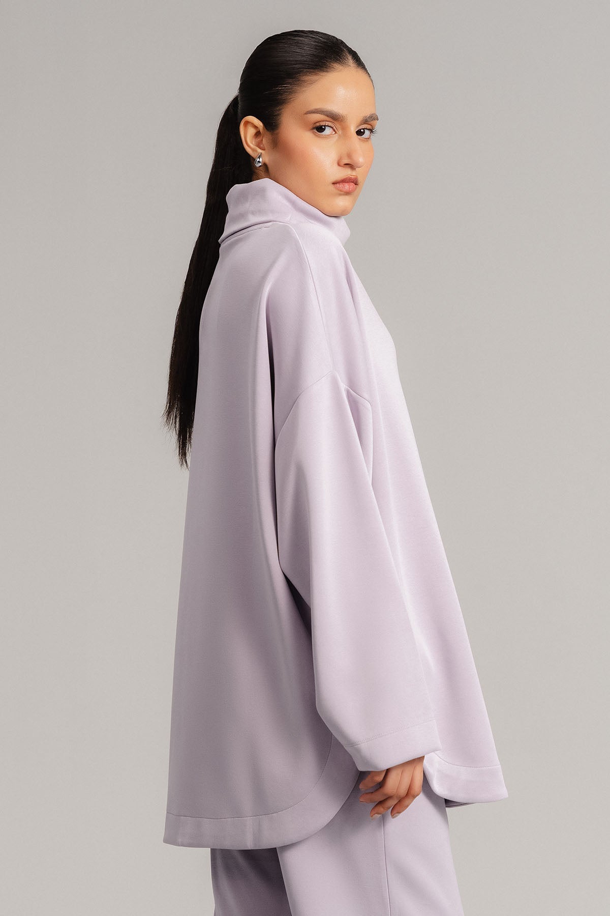 COWL NECK SHIRT CLOUDLUX LIGHT