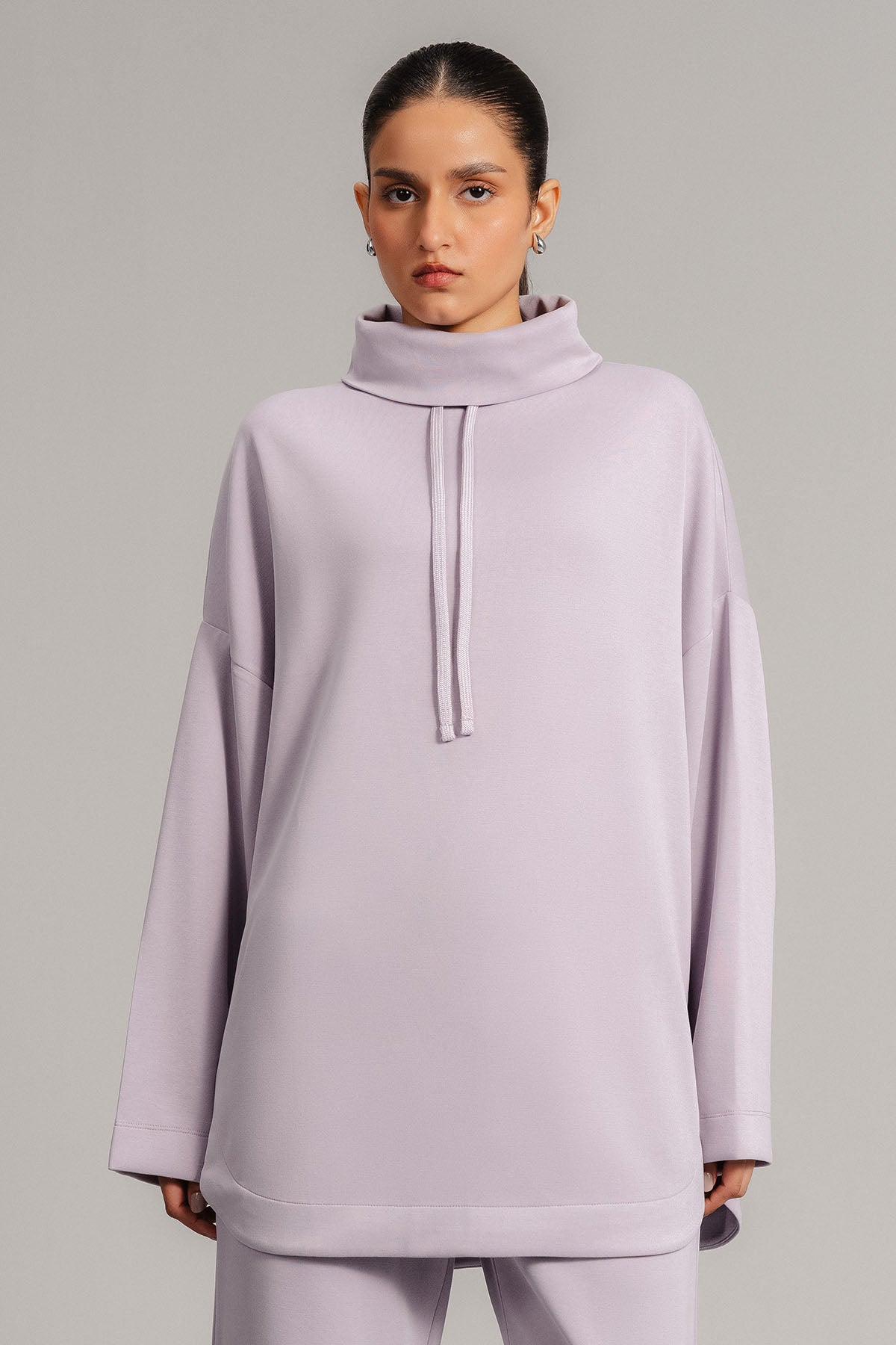 COWL NECK SHIRT CLOUDLUX LIGHT