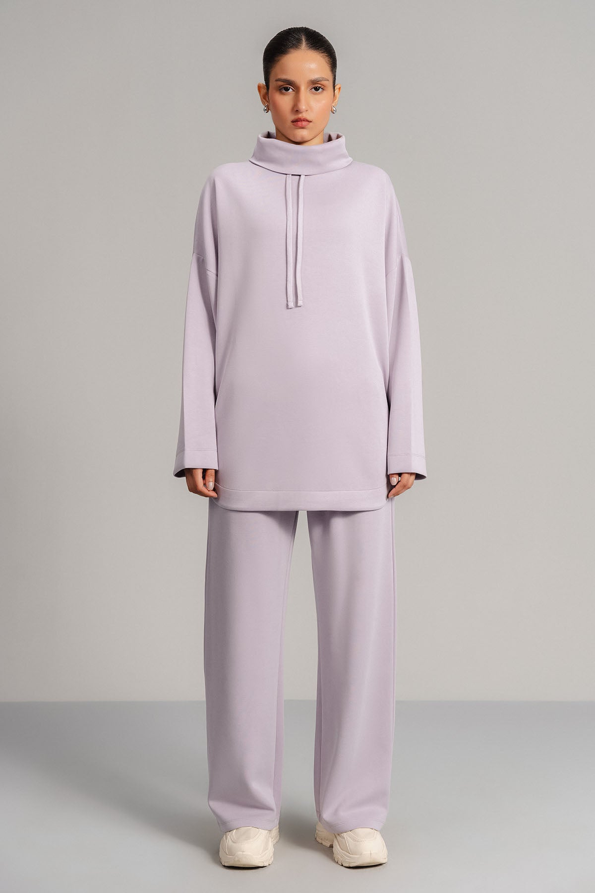 COWL NECK SHIRT CLOUDLUX LIGHT