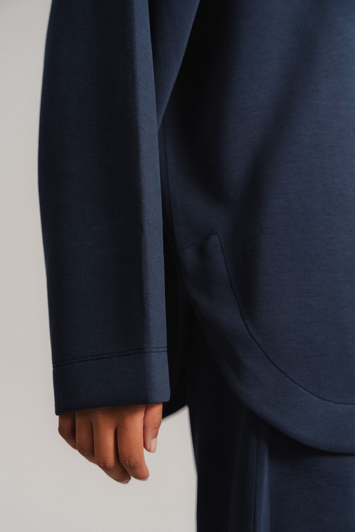COWL NECK SHIRT CLOUDLUX LIGHT