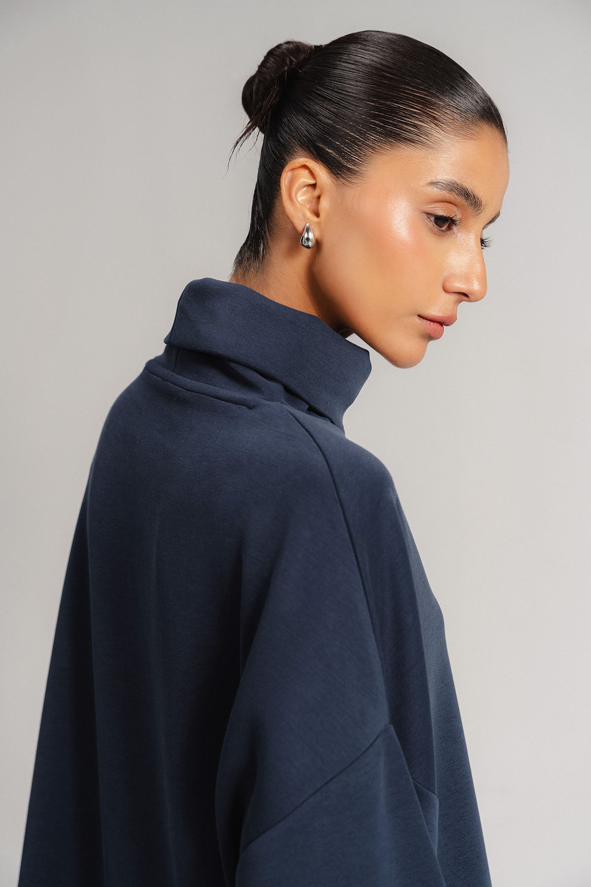 COWL NECK SHIRT CLOUDLUX LIGHT