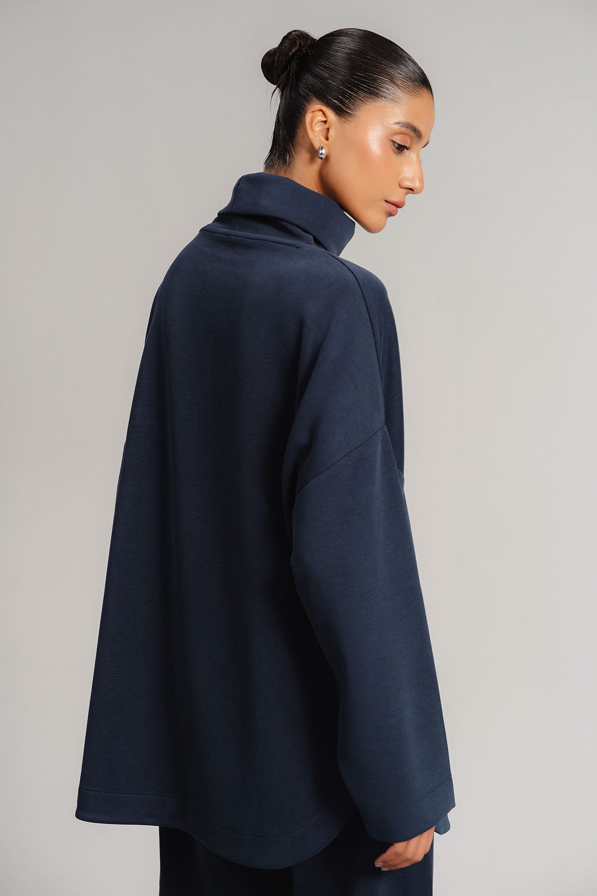 COWL NECK SHIRT CLOUDLUX LIGHT