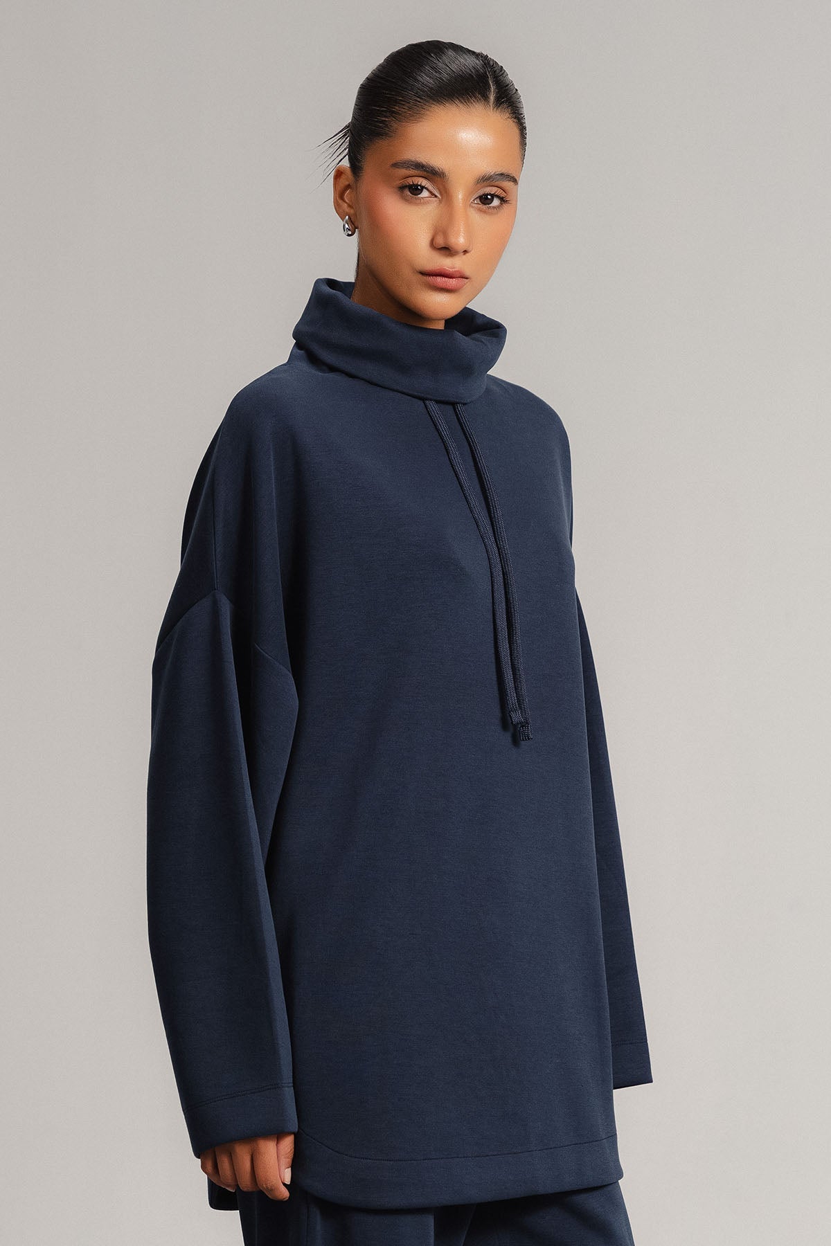 COWL NECK SHIRT CLOUDLUX LIGHT