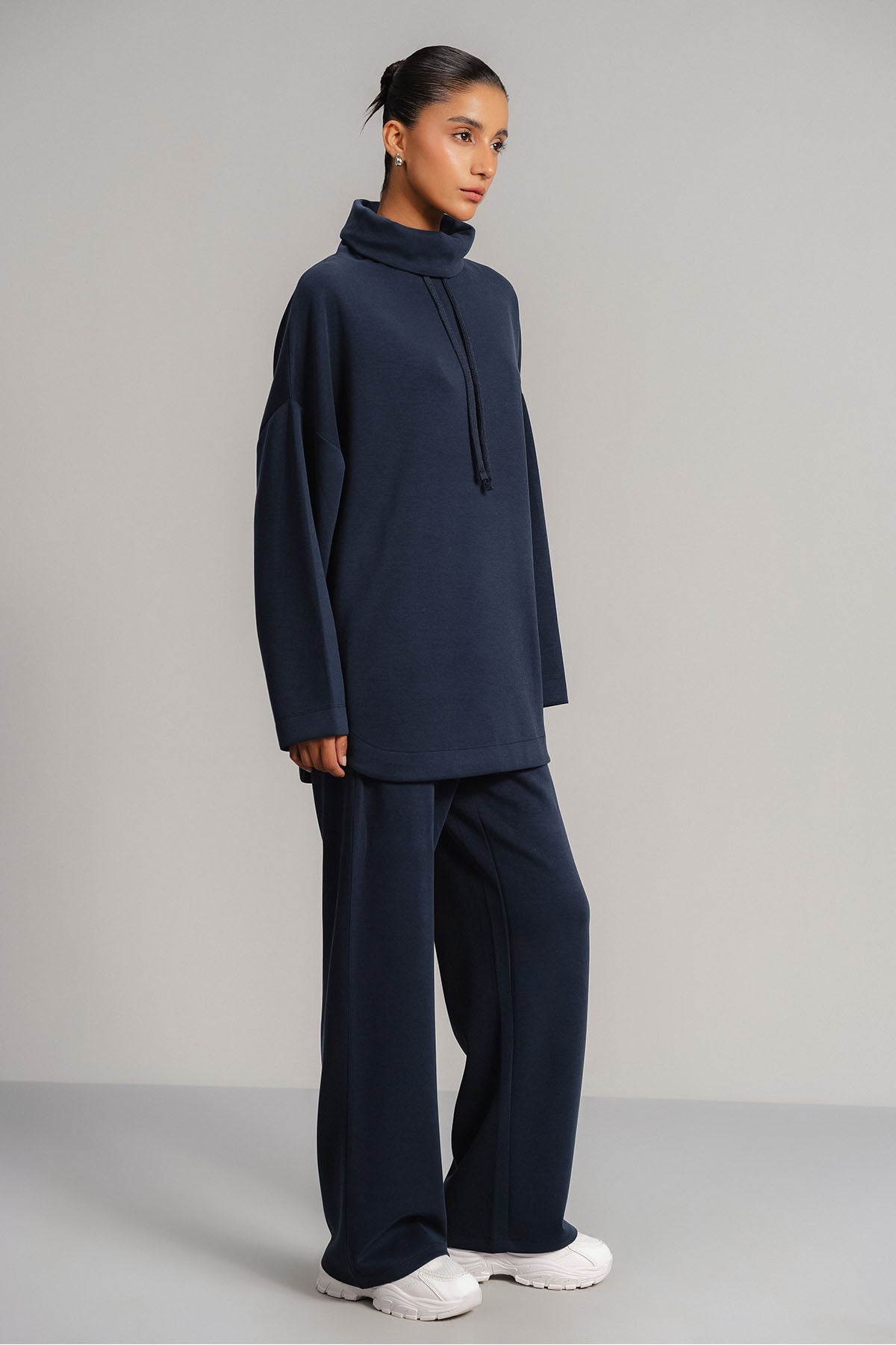 COWL NECK SHIRT CLOUDLUX LIGHT