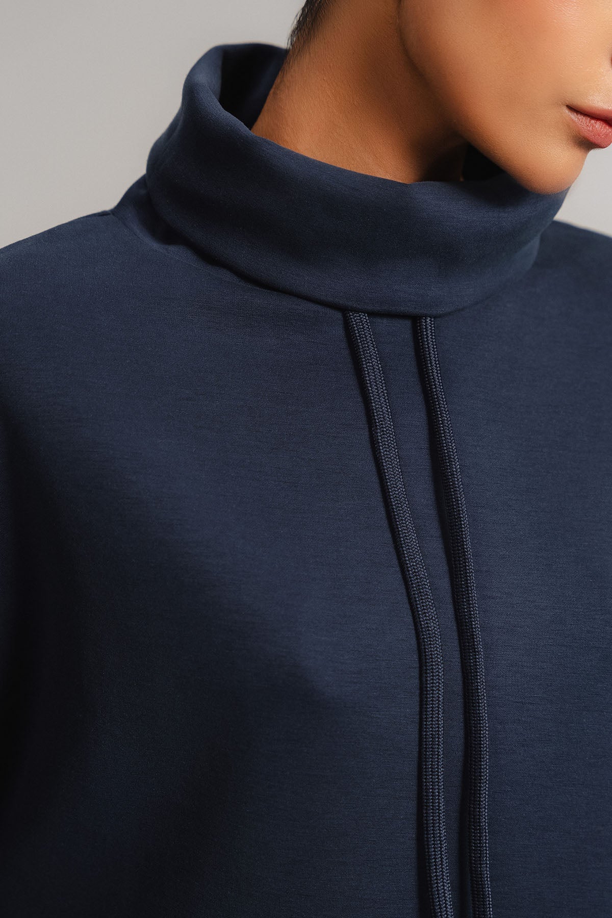 COWL NECK SHIRT CLOUDLUX LIGHT