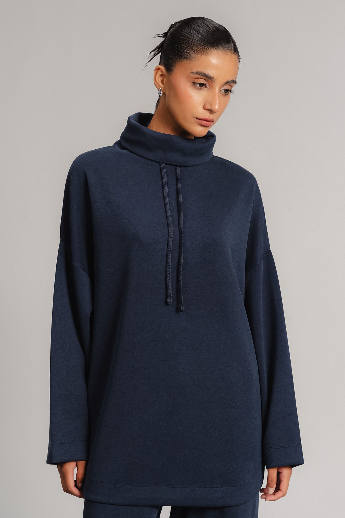 COWL NECK SHIRT CLOUDLUX LIGHT