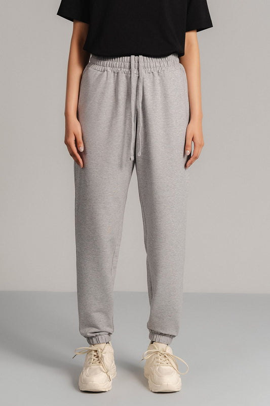 BASIC CROPPED JOGGERS - FRENCH TERRY
