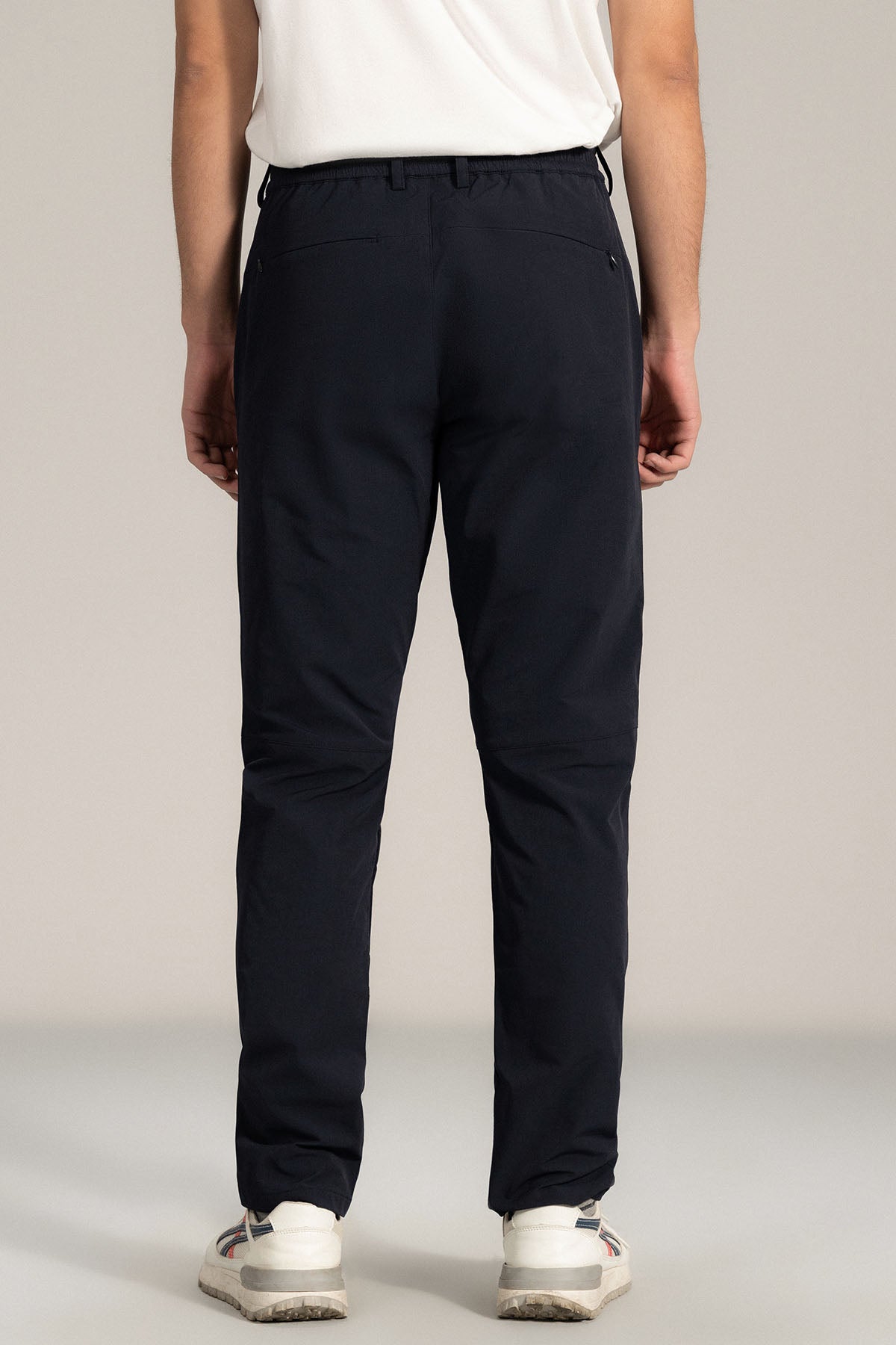 TECH PANT WITH ELASTICATED WAISTBAND